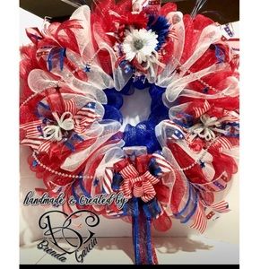 4th of July wreath